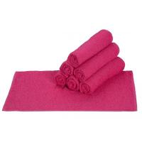 Kit 10 Toalha De Manicure E Pedicure 28x45cm Salão Beleza P/unha Rosa - 1