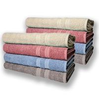 Kit 8 Toalhas De Banho Lisboa 100% Algodão 430g/m 80x150cm Sortidos - 1