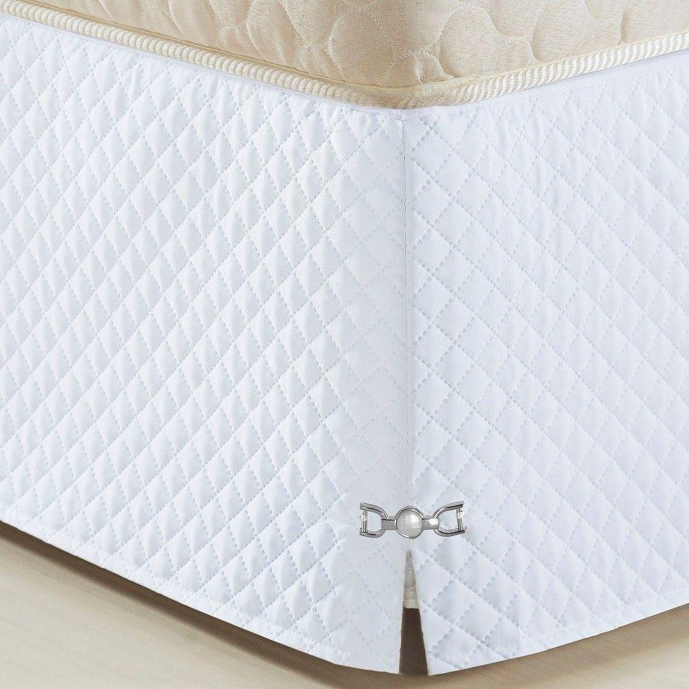 Saia Box King Olimpo Microfibra Matelassê Costurado - Branco - 2