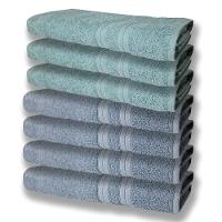 7 Toalhas Grande E Grossa 4 Azul 3 Verde - 1