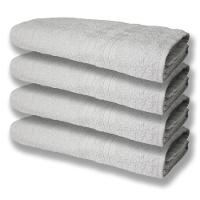 7 Toalhas Grande E Grossa 4 Branco 3 Cinza - 3