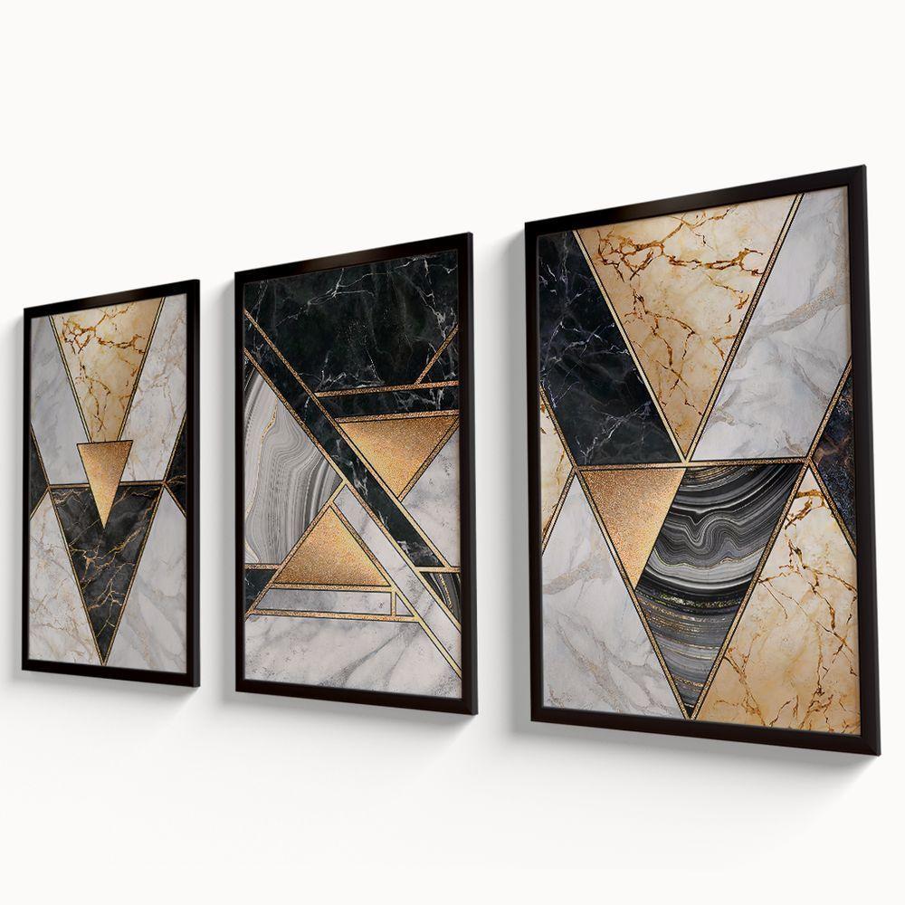 Kit Quadros Trio Triangle Forms - 2