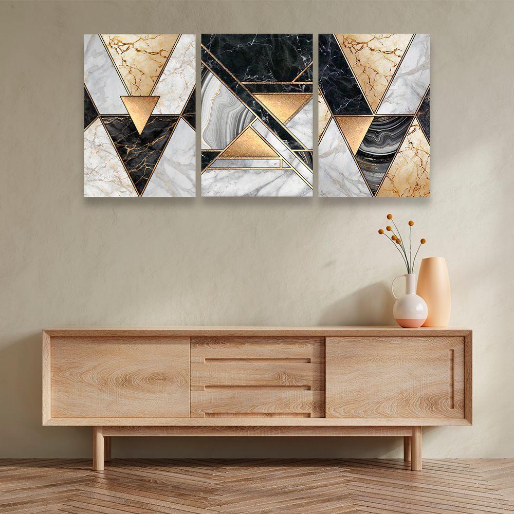 Kit Quadros Trio Triangle Forms - 6