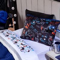 Jogo De Cama Game Win Branco Queen 04 Peças Micr 180 Fios - 5