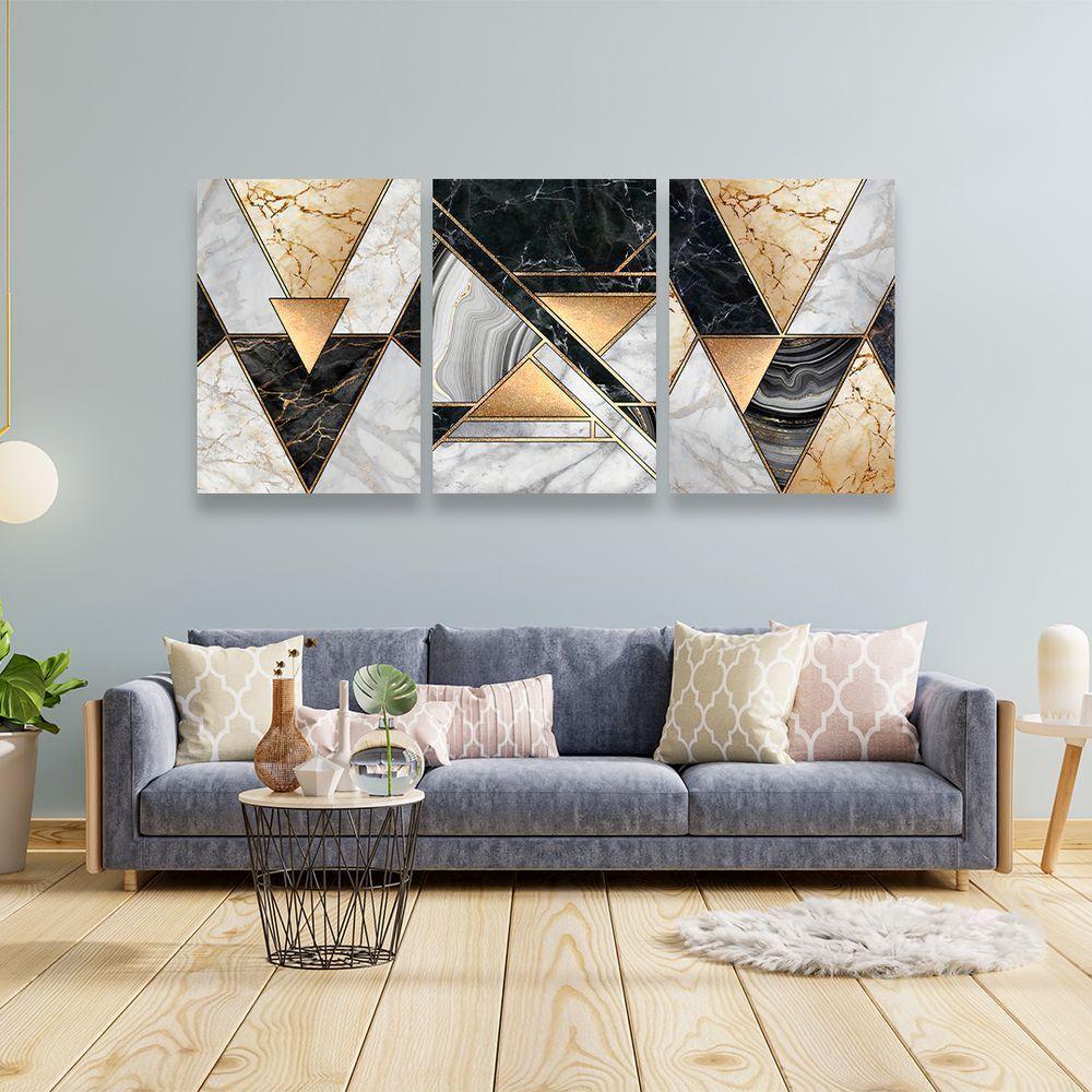 Kit Quadros Trio Triangle Forms - 3