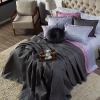 Kit Cobre Leito Dupla Face C/ Almofadas Casal 07Pçs - 7