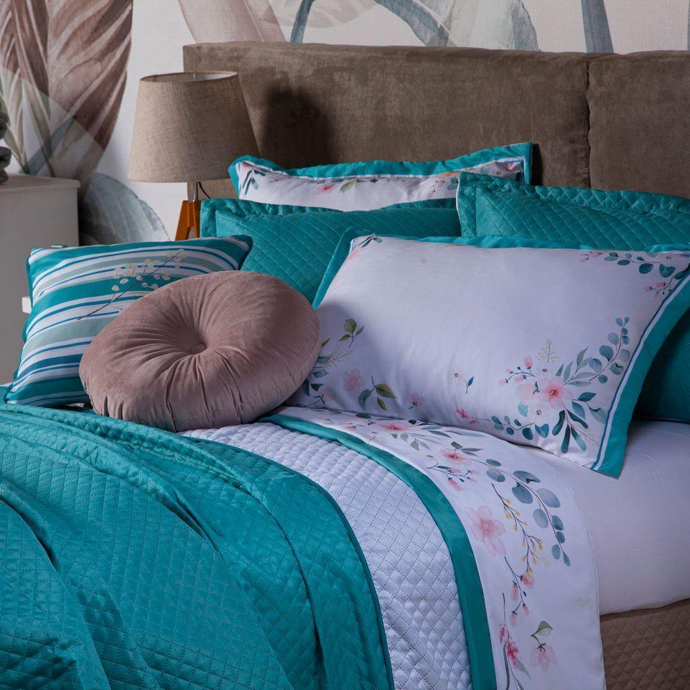 Kit Cobre Leito Dupla Face C/ Almofadas Casal 07Pçs - 3