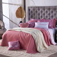 Kit Cobre Leito Dupla Face C/ Almofadas Casal 09 Peças - 1