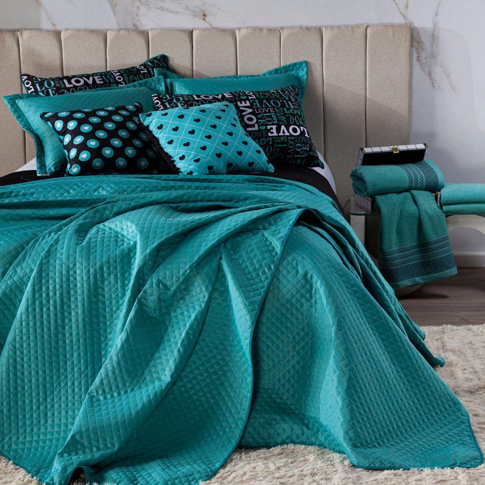 Kit Cobre Leito Dupla Face C/ Almofadas Casal 07 Peças - 6