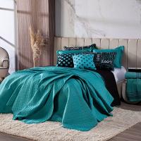 Kit Cobre Leito Dupla Face C/ Almofadas Casal 07 Peças - 1