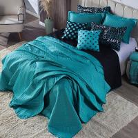 Kit Cobre Leito Dupla Face C/ Almofadas Casal 07 Peças - 9