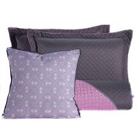 Kit Cobre Leito Atrina Dupla Face C/ Almofada Queen 04 Peças - 2