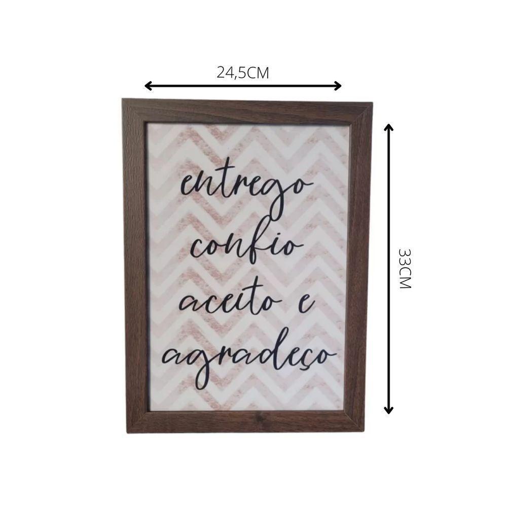 Quadro Decorativo Em Mdf Para Quarto/sala (33x24,5) Quadro 6 - 3