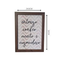 Quadro Decorativo Em Mdf Para Quarto/sala (33x24,5) Quadro 6 - 3
