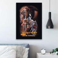 Quadro Decorativo Tudo Posso Naquele Que Me Fortalece - 4