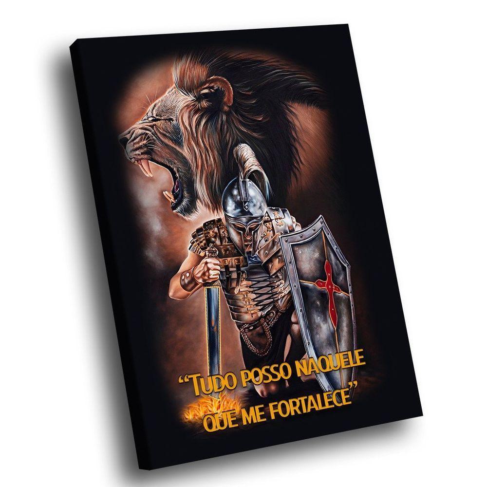 Quadro Decorativo Tudo Posso Naquele Que Me Fortalece - 1