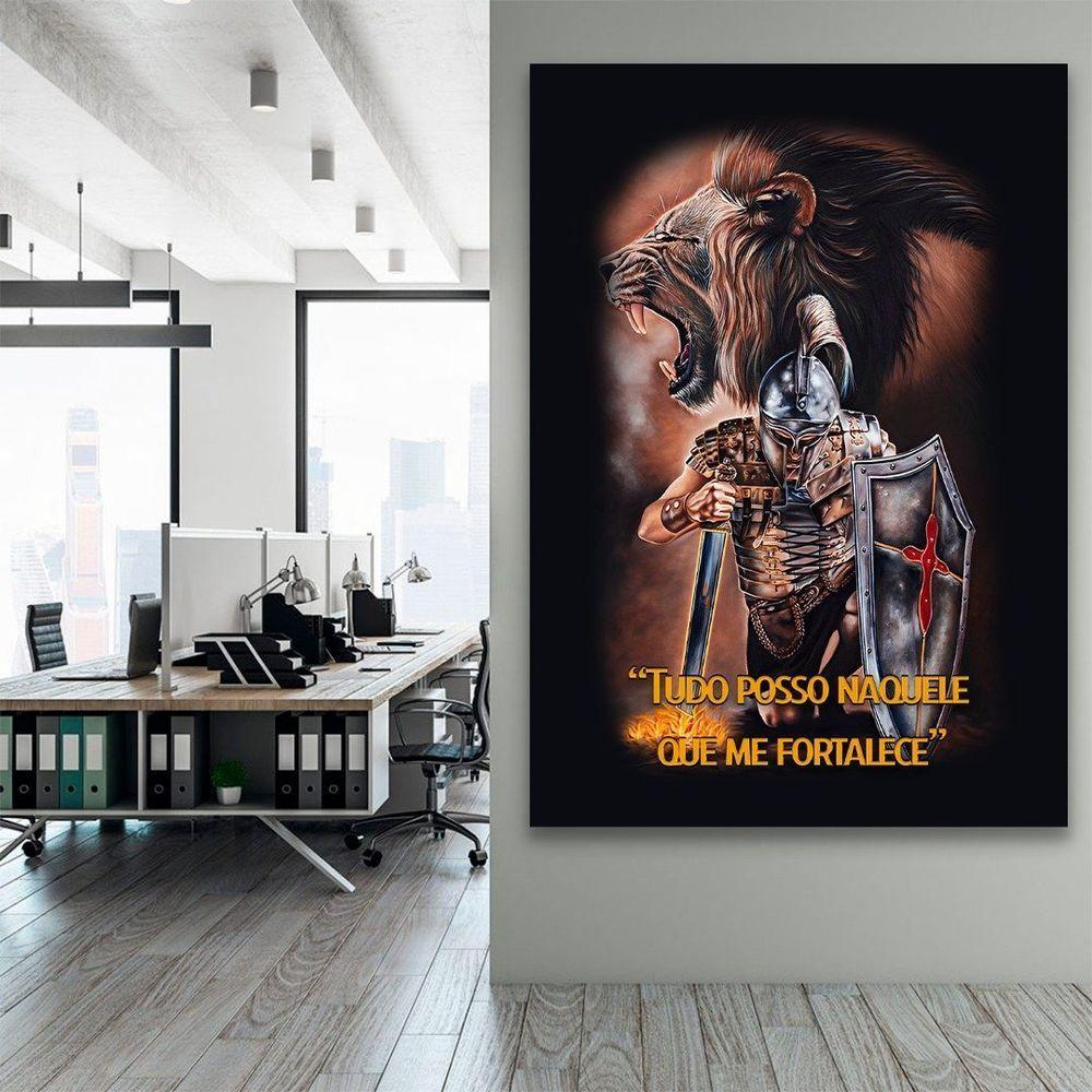 Quadro Decorativo Tudo Posso Naquele Que Me Fortalece - 2