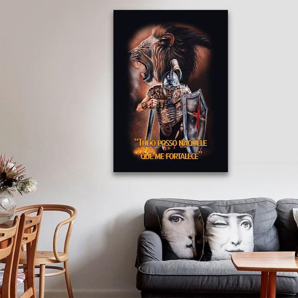 Quadro Decorativo Tudo Posso Naquele Que Me Fortalece - 3