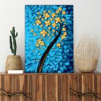 Quadro Flores Douradas - 5