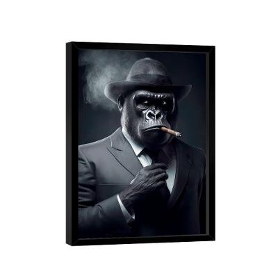 Quadro Monkey Gangstar -- Br Artes
