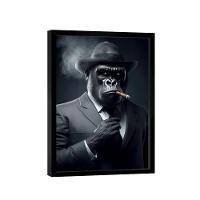 Quadro Monkey Gangstar -- Br Artes - 1