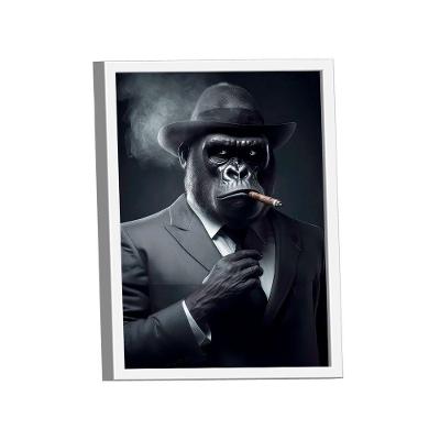 Quadro Monkey Gangstar -- Br Artes