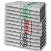 12 Panos De Prato Atoalhado Felpudo Premium Pr+vm+vd - 1