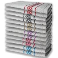 12 Panos De Prato Atoalhado Felpudo Premium Az+rs+rx+mr+pr+vm - 1