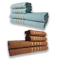 2 Jogos De 4 Toalhas 4 Banho 4 Rosto Dubai 100% Algodão Vd+mr - 1