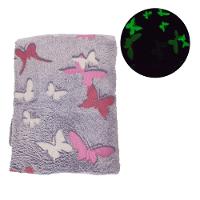 Cobertor Manta Brilha No Escuro Mantinha Infantil Aveludado - 8