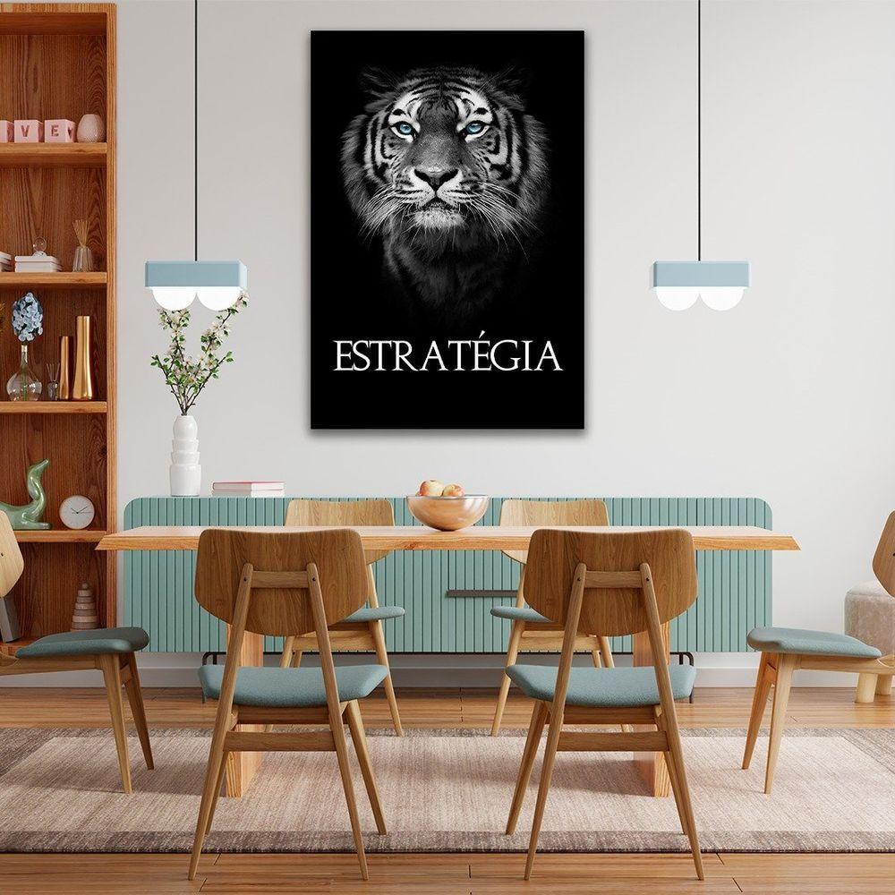 Quadro Tigre Estratégia - 5