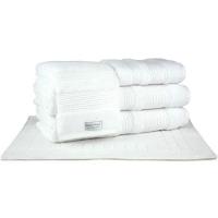 Jogo De Toalha Buettner 5 Peças Algodão Egípcio Branco - 1