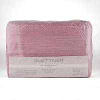 Kit De Toalha 5pçs Algodão Egípcio Dusty Rose E Branco - 2