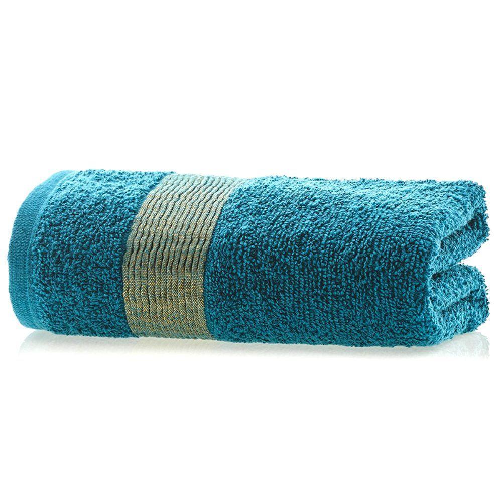 Toalha De Rosto Lmpeter Tomie 48Cm X 80Cm Petróleo - 1