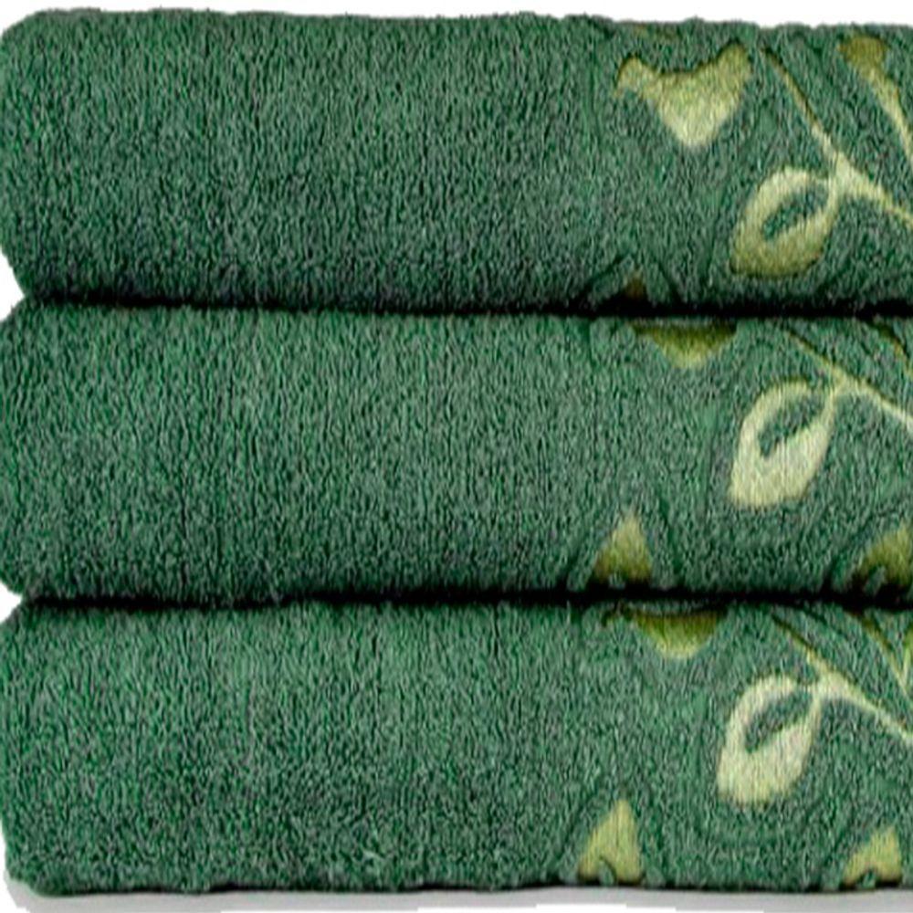 Toalha De Rosto Lmpeter Guadalupe 48Cm X 80Cm Verde - 03un - 3