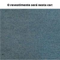 Poltrona Com Braço Saibi Algodão Azul Madeira Cedro Corda Plana Poliéster Azul - 8