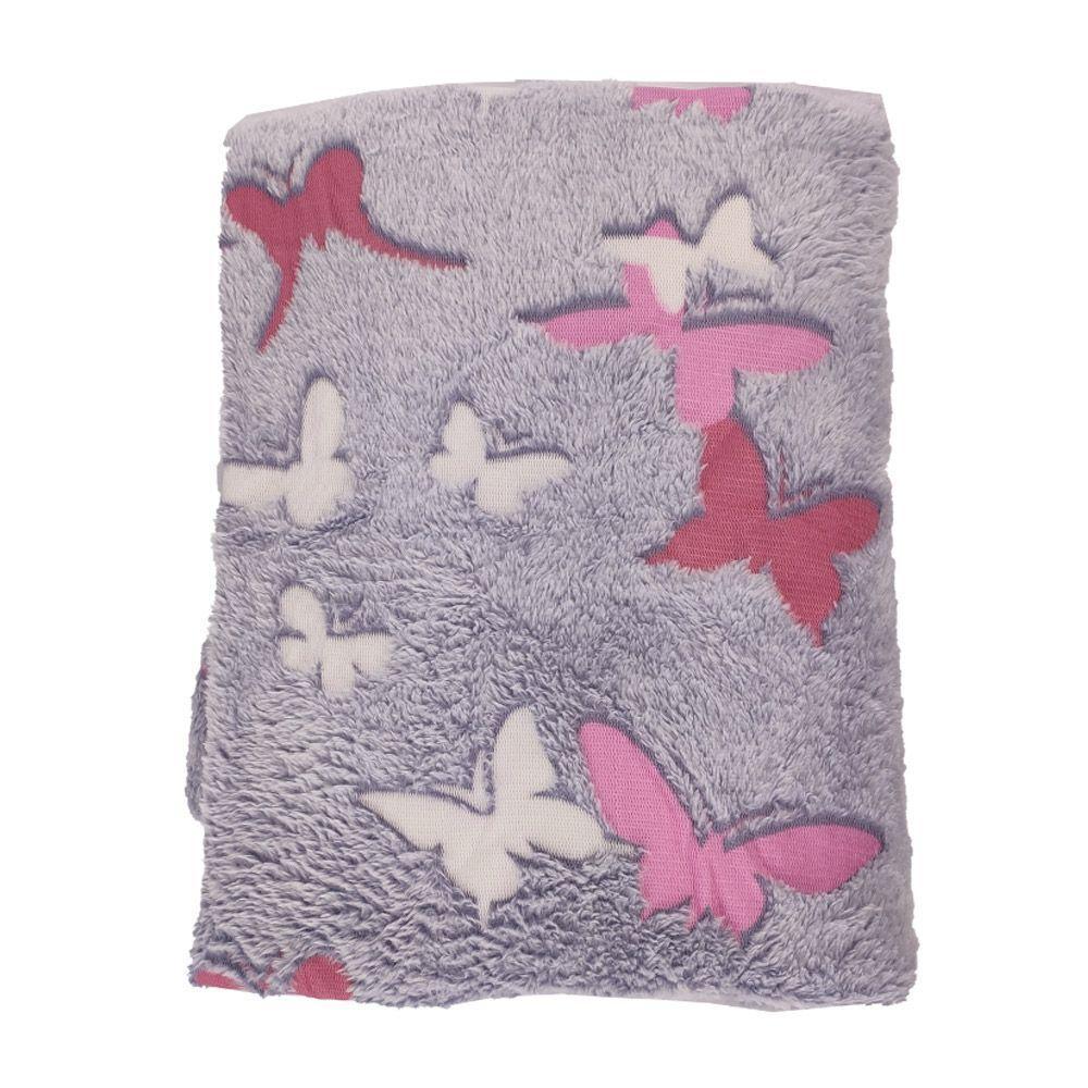 Cobertor Infantil Brilha No Escuro Aveludado - 3