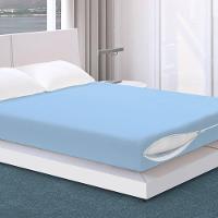 Capa De Colchão Queen 100% Poliéster Com Ziper Lilás 1pç - 2