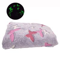 Cobertor Manta Mantinha Brilha No Escuro Infantil Aveludado - 1