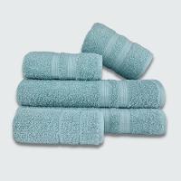 Jogo De Toalha 5 Pçs Gigante Felpuda Lisboa Verde - 1