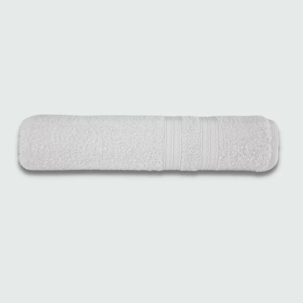 Jogo De Toalha 5 Pçs Gigante Felpuda Lisboa Branco - 6