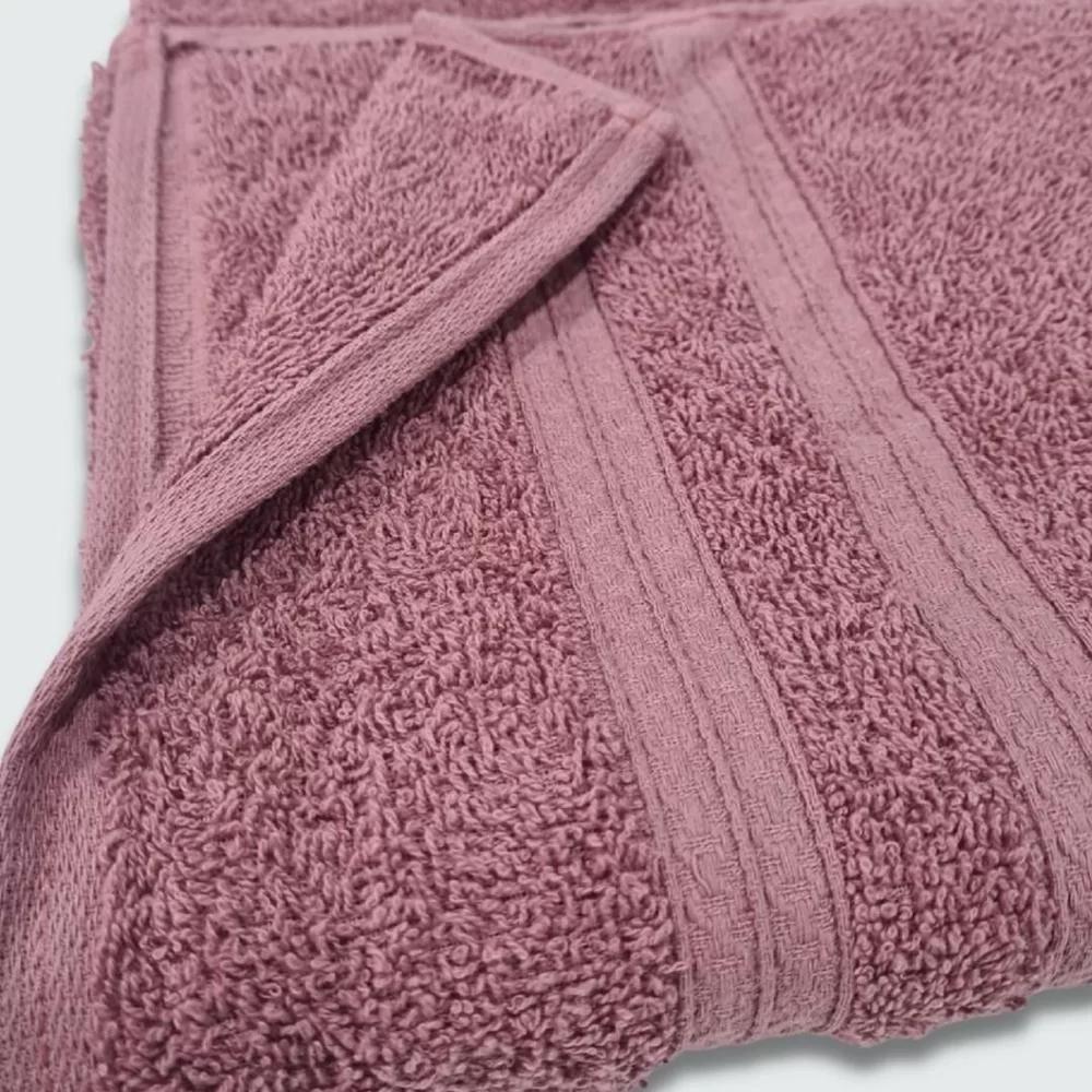 Jogo De Toalha 4 Pçs Gigante Felpuda Lisboa Rosê - 1