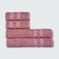 Jogo De Toalha 4 Pçs Gigante Felpuda Lisboa Rosê - 4