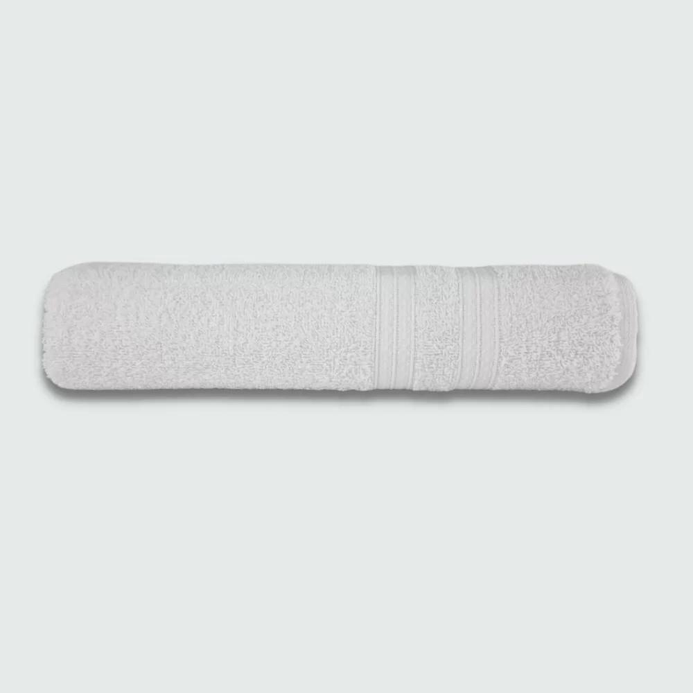 Jogo De Toalha 6 Pçs Gigante Felpuda Lisboa Branco - 4