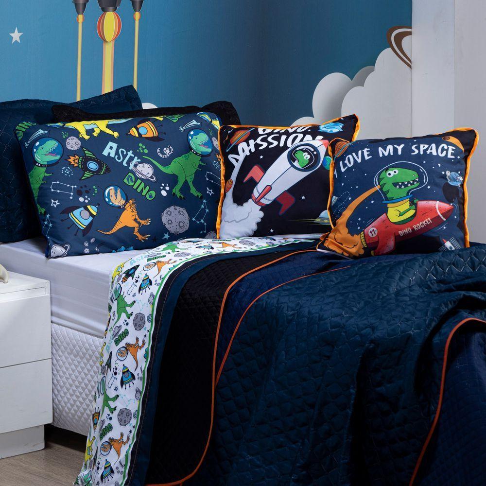 Kit Cobre Leito Astrodino Dupla Face Queen 07 Peças - 3