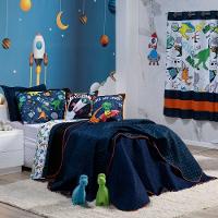 Kit Cobre Leito Astrodino Dupla Face Queen 07 Peças - 1