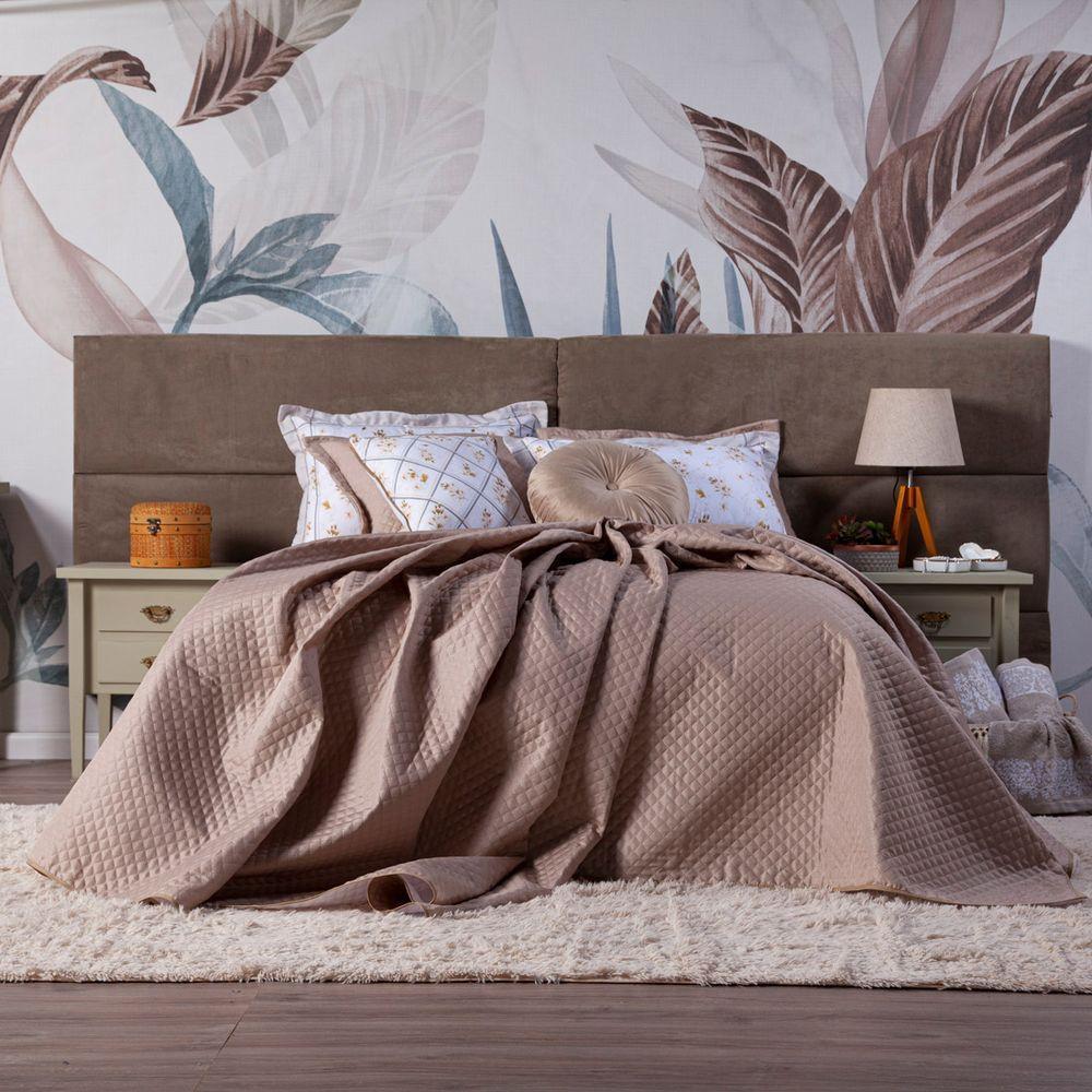 Kit Cobre Leito Maya Dupla Face C/ Almofadas King 07 Peças - 8