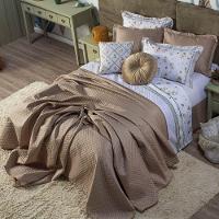 Kit Cobre Leito Maya Dupla Face C/ Almofadas King 07 Peças - 2