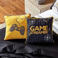 Kit Cobre Leito Game Streamer Dupla Face King 07 Peças