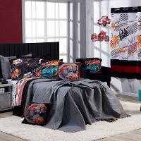 Kit Cobre Leito Speed Car Dupla Face Queen 07 Peças - 1